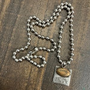 Football necklace